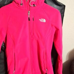 Pink Northface jacket